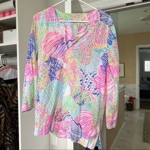 Lilly Pulitzer Amelia Island Tunic (large)